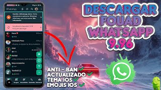 ¿Whatsapp Suspendido Descargar Fouad Whatsapp Actualizado 2024 Anti Ban 🔥 [upl. by Akienahs45]