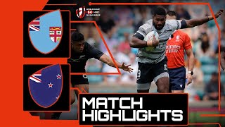 CLASSIC Cup SemiFinal  Fiji v New Zealand  HSBC London Sevens Rugby [upl. by Eiknarf]