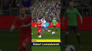 LEWANDOWSKI turns and FINISHES🥵laliga efootball football pes lewandowski fcbarcelona gameplay [upl. by Horst48]