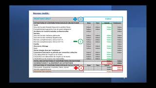 Evolution du bulletin de paie  Montant net social [upl. by Dionisio]