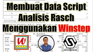 Membuat Data Script Analisis Rasch Menggunakan Winstep [upl. by Anila]