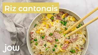 Recette de riz cantonais [upl. by Hsetih]