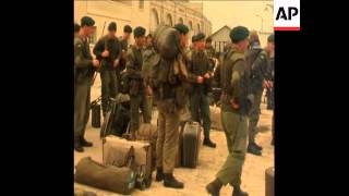 SYND 25372 BRITISH TROOPS LEAVE MALTA [upl. by Bogoch851]