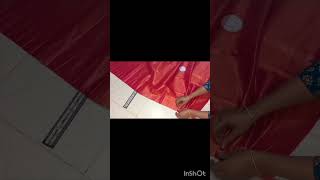 How to make knife pleatshow to saw a pleated skirt quickly and easily shorts [upl. by Elay62]