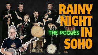 The Pogues  Rainy Night in Soho  How to Play On Tenor Banjo [upl. by Notlim21]