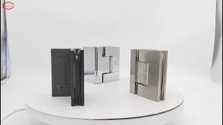 Three 90degree Solid Brass Shower Door Hinges [upl. by Bambie]