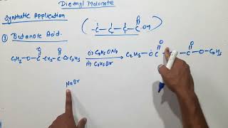 Diethyl malonate complete chapter  synthesis properties and applications [upl. by Eirahs]