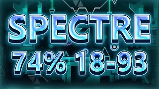 VERIFYING Spectre 74 1893  Extreme Demon  Geometry Dash [upl. by Maroney]