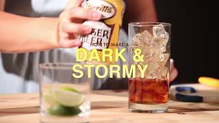 Goslings Dark and Stormy Drink Recipe [upl. by Bbor]