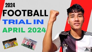 Football Trials in India 2024  Football Trial in April 2024 footballtrials [upl. by Dave]