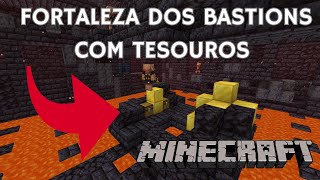 Como Encontrar Fortalezas dos Bastion com Tesouros no Minecraft 120x Tutorial [upl. by Katherin]