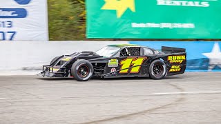 56th Annual Snowball Derby  Modified 75  Dodge Carlbert On Board  Five Flags Speedway [upl. by Ellimahs]