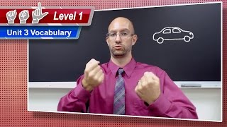 Unit 3 Vocabulary  ASL Level 1  American Sign Language [upl. by Chantal]