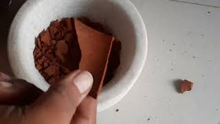 Preparation Clay Powder [upl. by Beata]