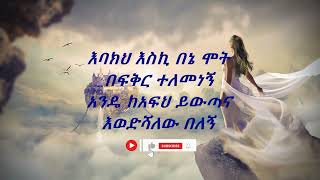 Tigist Fantahun Ewedshalew belegn lyrics ትዕግስት ፋንታሁን እወድሻለው በለኝ ከግጥም ጋር [upl. by Antonetta981]