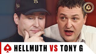 Tony G DESTROYS Phil Hellmuth ♠️ Best of The Big Game ♠️ PokerStars [upl. by Rivy]