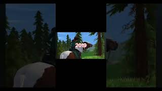 horse evolution in Star stable online horse horses nostalgia starstable sso ssoedits ssound [upl. by Pickard681]