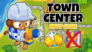 Town Center HALF CASH Guide  No Monkey Knowledge  BTD6 [upl. by Fortunna87]