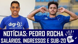 NOTÍCIAS VALORES DE PEDRO ROCHA FOLHA SALARIAL SUB20 CLASSIFICADO E 50MIL NA TOCA 3 [upl. by Amara]