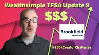 Brookfield Renewable Partners  Wealthsimple TFSA STOCK PORTFOLIO UPDATE 8 [upl. by Leivad48]