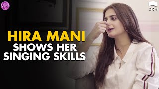 Hira Mani Shows Her Singing Skills  Hira Mani Interview  Mominas Mixed Plate [upl. by Clotilda]