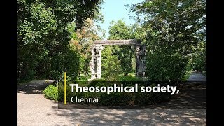 Theosophical Society  Unseen mysterious place in Chennai  Huddleston Gardens  Planet Wander [upl. by Aittam492]