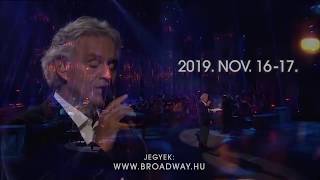 Andrea Bocelli  ARĂ‰NA koncert  Budapest 2019 november 1617 [upl. by Rizan107]