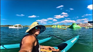 Outrigger Canoe Adventure on Wai Kai Lagoon [upl. by Vincenty]