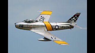 Great Planes North American F 86 Sabre [upl. by Killen]