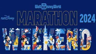 2024 WDW Marathon Weekend Character Stops [upl. by Hannus354]