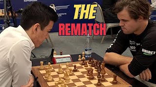 World Rapid Rematch  Nodirbek Abdusattorov vs Magnus Carlsen [upl. by Barcroft859]