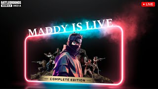 🐼 20 NEED TEAMMATES URGENT  PUBG MOBILE  MADDY IS LIVE 🔥 [upl. by Jobye]