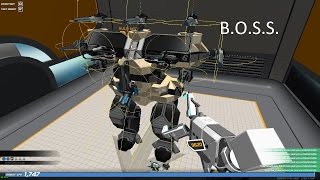 Robocraft  Eps 23  BOSS mech in Earth map By jaskarandhanju [upl. by Richia]