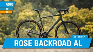 Rose Backroad AL im Test Agiler und komfortabler Gravelbike Bestseller [upl. by Poler]