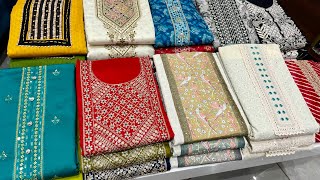 यहाँ सब मिलेगा 🔥Wholesale DRESS MATERIAL  Ladies Suit  Manufacturer In Ahmedabad wholesalemarket [upl. by Matt]