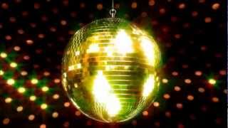 Disco Ball spinning background video FREE DONWLOAD [upl. by Oetsira]