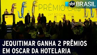 Resort conhecido por serviços e sustentabilidade ganha “Prêmio Caio”  SBT Brasil 131223 [upl. by Fromma]