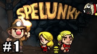 Juguemos Spelunky Ep 1  Cómo jugar y Tutorial [upl. by Nissa545]