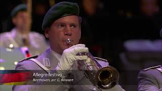 Das Musikkorps der Bundeswehr beim Norsk Militær Tattoo 2016 [upl. by Seumas]