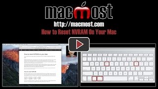 How to Reset NVRAM On Your Mac 1397 [upl. by Virginie844]