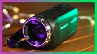 A cheap camcorder for YouTube and streaming  Panasonic HC V180  Test and review [upl. by Trilby]