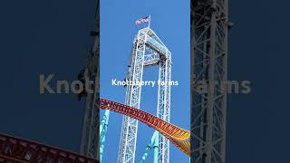 300 ft drop at knottsberry farms amusement park Buena park california [upl. by Orji]