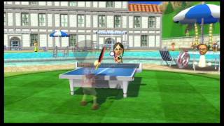 Wii Sports Resort  Table Tennis [upl. by Shanley774]