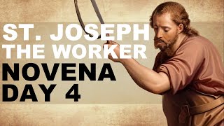 NOVENA DAY 4  ST JOSEPH THE WORKER [upl. by Von]