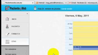 Gestion de citas web agenda consultorio web agenda de citas web citas web pacientes [upl. by Michail]