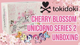 Tokidoki Cherry Blossom Unicorno Series 2 blind box Unboxing [upl. by Denny235]