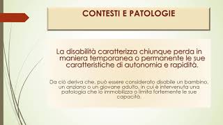 Corso OSS Contesti e patologie [upl. by Cass]