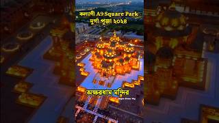 Kalyani A9 Square Park Durga Puja 2024😍Kalyani iti more durga puja 2024🥰 durgapuja2024 shorts [upl. by Nawaj427]