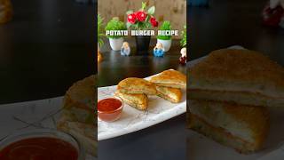 Trending recipe of crunchy Potato Burger shorts burger potato recipe crunchy [upl. by Dreeda]