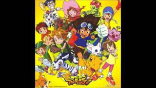 Digimon Adventure 01 Evolution Song Japanese Version [upl. by Landers]